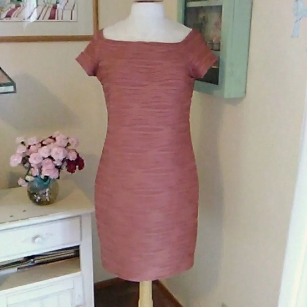 Brat Star Finely Tucked Dress